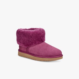 Ugg Classic Mini Fluff Women Classic Boots Pink (2480TYWZI)